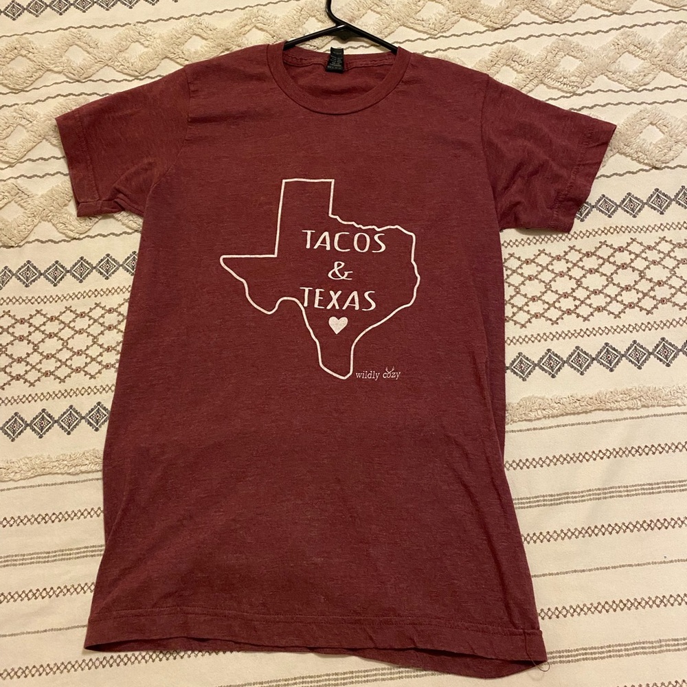 Texas & Tacos size S T-shirt